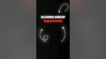 GLOWING ARROWS TUTORIAL⚡️. day 13⚡️ #capcut #tutorial #videoeditingtutorial #edit #editing #viral