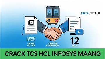 HCL Tech Joining Journey | Offer Letter, Service Agreement, Relocation | Crack HCL TCS Infosys MAANG