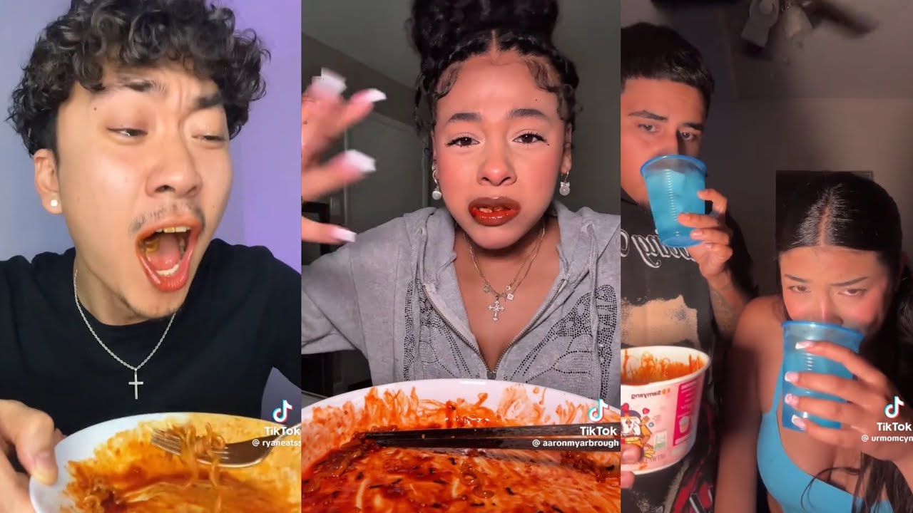 TIKTOK SPICY BULDAK CHALLENGE 3