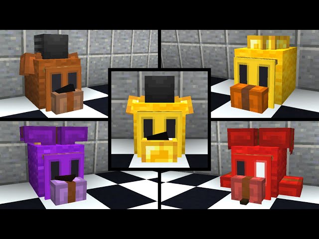 Golden Freddy  Five Nights at Freddy's: The Movie Minecraft Skin