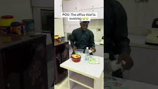 My office thief is officially too smart now 😭#fyp #viralvideo #reels #comedy #office #relatable #ok