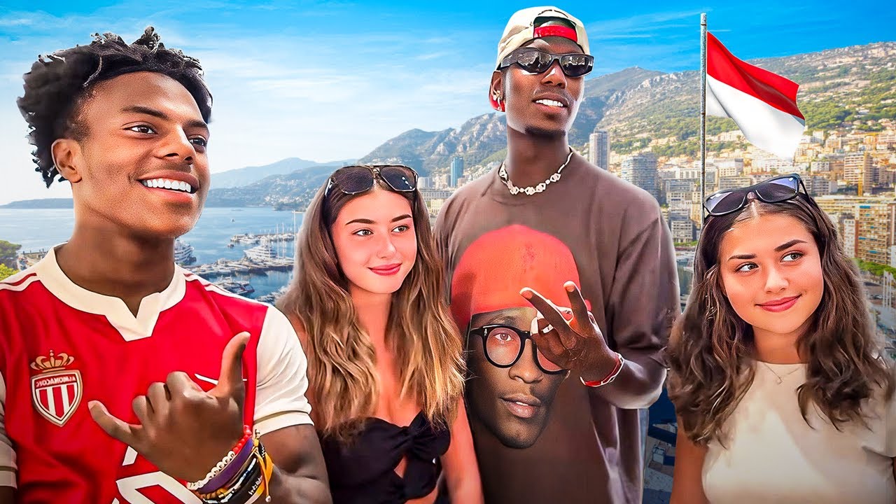 iShowSpeed Reunites With Paul Pogba In Monaco! 🇲🇨