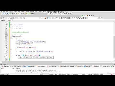 Code to check entered character is Digit , Symbol ,Capital or Small Letter |C Progarmming|