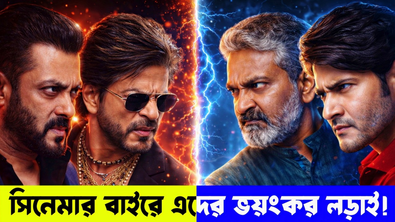 বলিউড বনাম সাউথ: গ্ল্যামারের আড়ালে লুকিয়ে থাকা দীর্ঘদিনের দ্বন্দ্ব | ভারতীয় সিনেমার আসল রাজা কে?