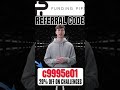 Join FundingPips with my referral code c9995e01 and enjoy 20% discount instantly"#FundingPips