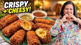 Crispy Chicken Cheese Rolls Banane Ka Asaan Tareeqa Lunchbox Idea - Rkk
