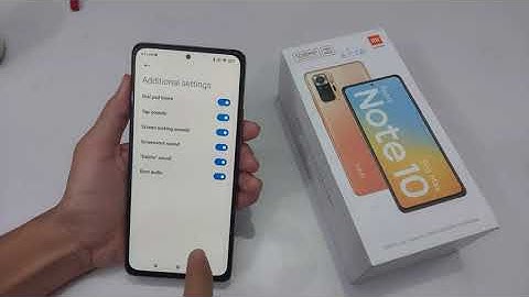 How to on/off keyboard vibration in redmi note 10 pro max | Redmi note 10  me sound and vibration on