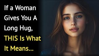 If A Woman Gives You A Long Hug, This Is What It Means Psychology Facts
