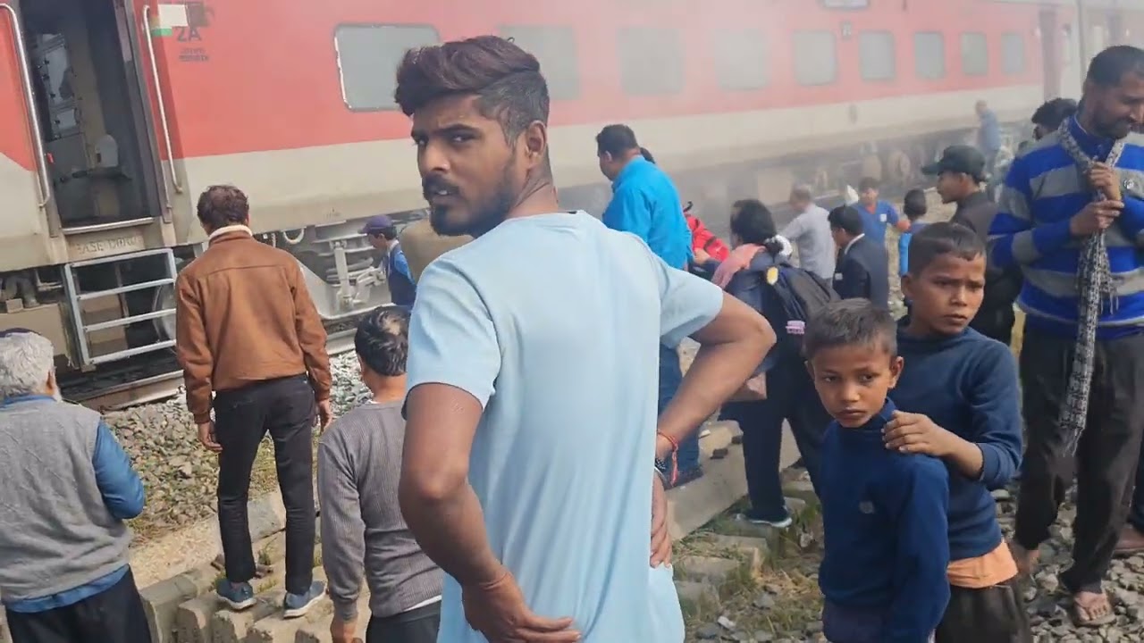 fire in Rajdhani train Delhi to dibrugarh.