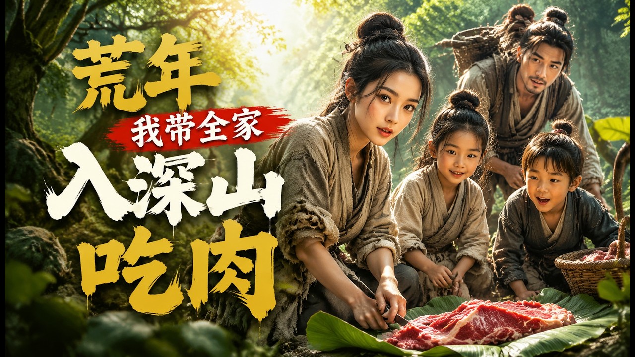 💥 【爆劇速推】《荒年我带全家入深山吃肉》#漫劇 #真人劇 #短劇 #夜夜劇場 #末世 #熱門 #逆襲