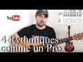 🎸 4 Rythmiques pour jouer comme un Pro !