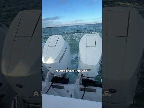 Testing the Sky Hook on this Repowered Intrepid. 🔥 Ready to upgrade your boat? Contact us! #boating