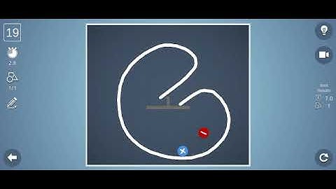 Brain it on! Level 19 solution , 3 stars