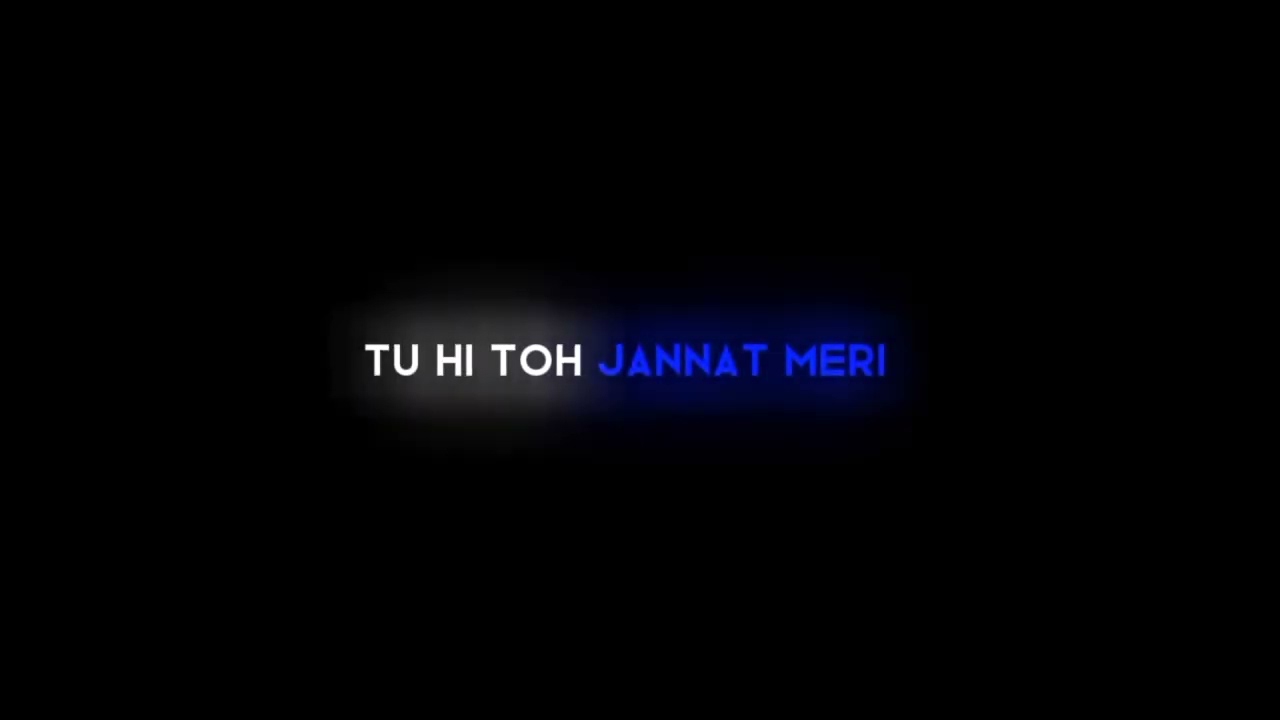 JAI BHOLE HAR HAR MAHADEV // BLACK SCREEN STATUS // VIDEO EDITING 💙💛 TU HI TOH JANNAT MERI SONG 💚🌱