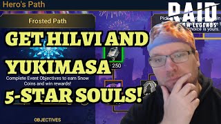 Frosted Path Guide - Hilvi and Yukimasa Perfect Souls - RAID: Shadow Legends
