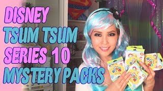 Disney Tsum Tsum Series 10 Mystery Packs Opening And Play Time