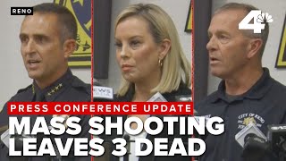 FULL PRESSER: 3 dead, 2 victims in critical condition after mass shooting at Grand Sierra Resort