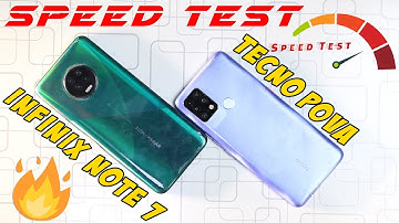 🔥 Tecno Pova Vs Infinix Note 7 Speed Test 🔥 | Note 7 Speed Test With Tecno Pova | Shocking Result