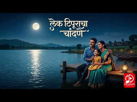 लेक टिपूराचा चांदणे | Emotional Marathi Song ! आई, बाबा आणि लेकीची हृदयस्पर्शी गोष्ट ❤️