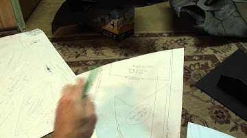 PART # 1of 3 (Stealth Drone) Cutting & assembling Plans. http://foamconceptjets.yolasite.com