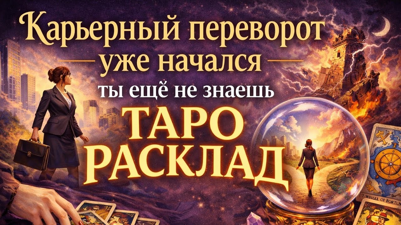 СРОЧНО! В ТВОЕЙ КАРЬЕРЕ ВСЁ РЕЗКО ИЗМЕНИТСЯ — ТАРО РАСКЛАД ПРАВДЫ