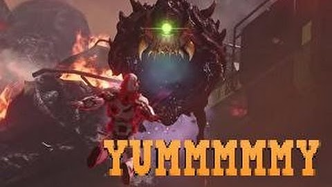 ☆Cacodemon eats a Big Meal for Dinner :-)☆ (DOOM Multiplayer)