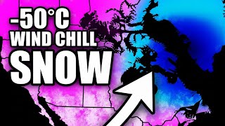 🚨 EXTREME COLD -50°C Wind Chill! Canada Weather Today Feb 9 Update