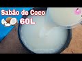 Sabão Líquido de Coco Super Gostoso com Poucos Ingredientes Rende Até 60L - Fature ou Economize