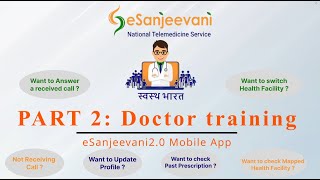 Part 2: eSanjeevani2.0 Mobile App Doctor's Training screenshot 4