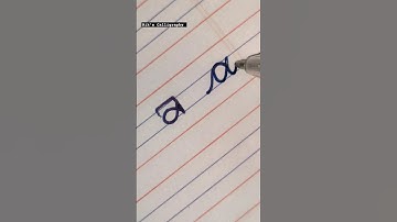 Cursive vs Print Handwriting | #shorts #cursive #handwriting #practice #viral