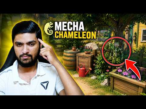 🔴 MECHA CHAMELEON  | Hide & Seek Painting Game