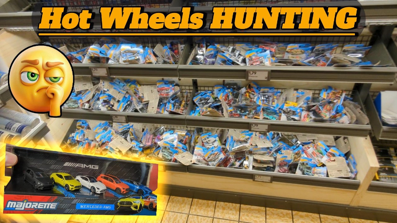 Hot Wheels Hunting. Da wurde wieder aufgefüllt.