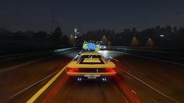 Ferrari Testarossa Coupe High Heat Cop Pursuit Gameplay - NFS Unbound