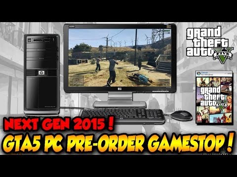 GTA 5 PC Pre-order Available at Gamestop! PC Confirmed? GTA 5 Release For Xbox One & PS4 2015?!