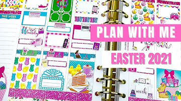 Memory Plan With Me | Easter (Paper & Glam) | Aura Estelle Planner