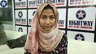 MEET RUTBA AYOUB WANI NEET-2022 TOPPER FROM RIGHTWAY CAREER INSTITUTE, RAJBAGH