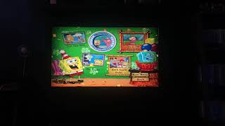 Spongebob Squarepants Tales From The Deep 2003 Dvd Menu Walkthrough