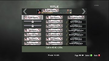 mw3 titles emblems and challenges done so far