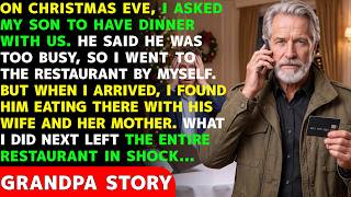 On Christmas Eve, My Son Refused Dinner With Us—But Threw a Lavish Feast for His Mother-in-Law…