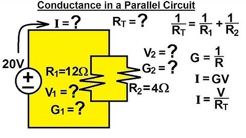 Electrical Engineering: Basic Laws (15 of 31) Conductance in a Parallel Circuit