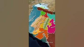 Rajasthan (राजस्थान) Through Map Animation | Thar Desert | Aravalli Mountain #geography #rajasthan