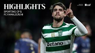 Resumo Liga Portugal Sporting Cp 1-0 Fc Famalicão