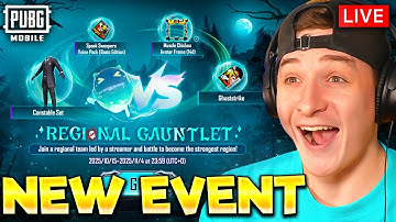PUBG MOBILE RANK GRIND FOR THE REGIONAL GAUNTLET! LIVE
