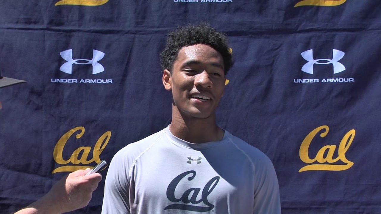Cal Football Fall Camp DB Camryn Bynum 8/6/18 YouTube