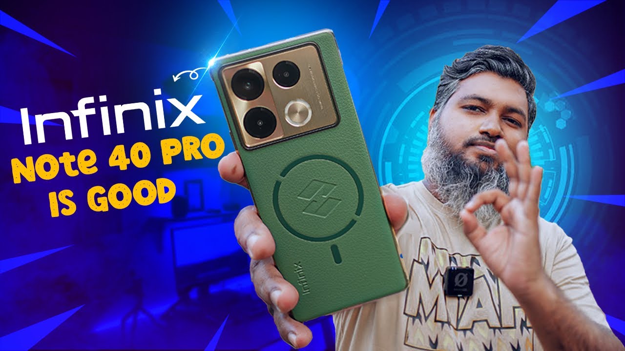 Infinix Note 40 Pro full review in Bangla || A good one, BUT….. 