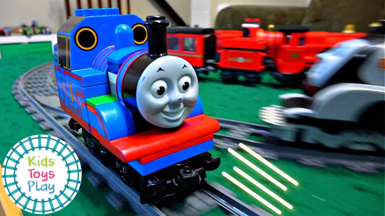 How to Make a Moving Thomas the Tank Engine Train - YouTube