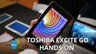 Toshiba Excite Go hands-on