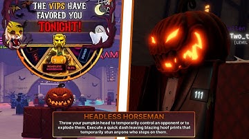 HOW TO GET HEADLESS HORSEMAN IN INK GAMES | INK GAMES