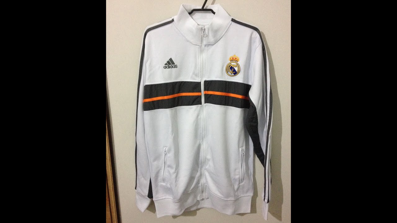 casaco real madrid branco