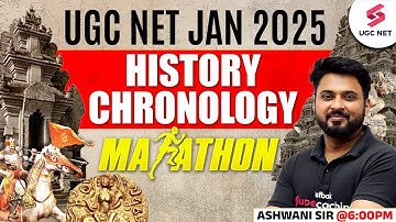 UGC NET History Marathon Class 2024 | UGC NET History Chronology Questions By Ashwani Sir